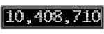 The GaugeControl contains 1 gauge with values: (10,408,260).