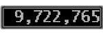 The GaugeControl contains 1 gauge with values: (9,722,548).