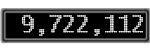 The GaugeControl contains 1 gauge with values: (9,721,990).