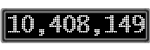 The GaugeControl contains 1 gauge with values: (10,408,032).