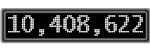 The GaugeControl contains 1 gauge with values: (10,408,460).