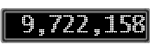 The GaugeControl contains 1 gauge with values: (9,721,990).