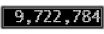 The GaugeControl contains 1 gauge with values: (9,722,156).