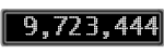 The GaugeControl contains 1 gauge with values: (9,723,456).