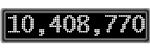 The GaugeControl contains 1 gauge with values: (10,408,516).