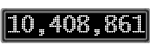 The GaugeControl contains 1 gauge with values: (10,408,247).