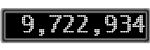 The GaugeControl contains 1 gauge with values: (9,722,559).
