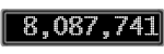 The GaugeControl contains 1 gauge with values: (8,087,585).