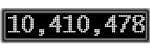 The GaugeControl contains 1 gauge with values: (10,410,541).