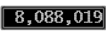 The GaugeControl contains 1 gauge with values: (8,087,845).