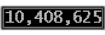 The GaugeControl contains 1 gauge with values: (10,408,263).
