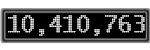 The GaugeControl contains 1 gauge with values: (10,410,477).