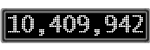 The GaugeControl contains 1 gauge with values: (10,409,963).