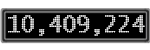 The GaugeControl contains 1 gauge with values: (10,408,842).