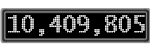 The GaugeControl contains 1 gauge with values: (10,409,487).