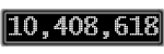 The GaugeControl contains 1 gauge with values: (10,408,460).