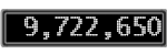 The GaugeControl contains 1 gauge with values: (9,722,017).