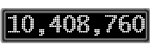 The GaugeControl contains 1 gauge with values: (10,408,551).