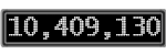 The GaugeControl contains 1 gauge with values: (10,408,849).