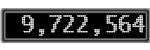 The GaugeControl contains 1 gauge with values: (9,722,559).