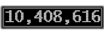 The GaugeControl contains 1 gauge with values: (10,408,460).