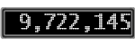 The GaugeControl contains 1 gauge with values: (9,721,996).