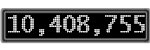 The GaugeControl contains 1 gauge with values: (10,408,261).