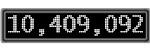 The GaugeControl contains 1 gauge with values: (10,408,846).