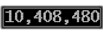 The GaugeControl contains 1 gauge with values: (10,408,235).