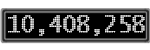 The GaugeControl contains 1 gauge with values: (10,408,156).