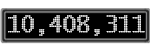 The GaugeControl contains 1 gauge with values: (10,408,292).