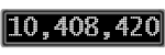 The GaugeControl contains 1 gauge with values: (10,408,310).