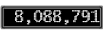 The GaugeControl contains 1 gauge with values: (8,087,829).