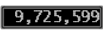 The GaugeControl contains 1 gauge with values: (9,725,433).