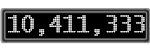 The GaugeControl contains 1 gauge with values: (10,410,899).