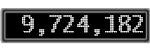 The GaugeControl contains 1 gauge with values: (9,724,005).