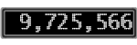 The GaugeControl contains 1 gauge with values: (9,725,433).