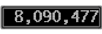 The GaugeControl contains 1 gauge with values: (8,090,299).