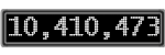 The GaugeControl contains 1 gauge with values: (10,410,484).