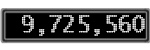 The GaugeControl contains 1 gauge with values: (9,725,433).