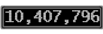 The GaugeControl contains 1 gauge with values: (10,407,589).