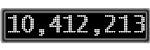The GaugeControl contains 1 gauge with values: (10,411,961).
