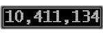 The GaugeControl contains 1 gauge with values: (10,410,560).