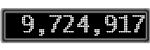 The GaugeControl contains 1 gauge with values: (9,723,905).