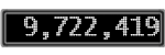 The GaugeControl contains 1 gauge with values: (9,722,318).