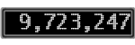 The GaugeControl contains 1 gauge with values: (9,722,236).