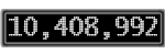 The GaugeControl contains 1 gauge with values: (10,408,299).