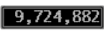 The GaugeControl contains 1 gauge with values: (9,724,497).