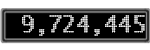 The GaugeControl contains 1 gauge with values: (9,724,284).