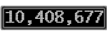 The GaugeControl contains 1 gauge with values: (10,408,024).